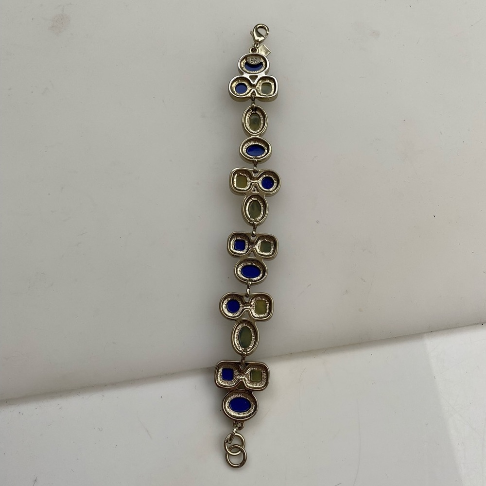 Banana Republic Blue Green Silver tone Bracelet - Picture 4 of 8